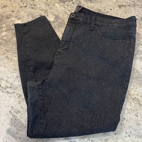 Torrid Black Skinny Jeans Plus Size 24 - Picture 1 of 9